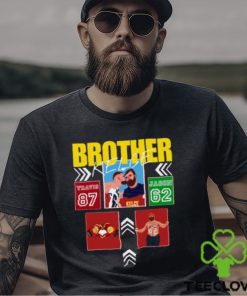 Brother Jason Kelce x Travis Kelce American football center his entire T Shirt