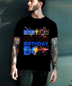 Brother Of The Birthday Boy Hedgehog Family Party T Shirt