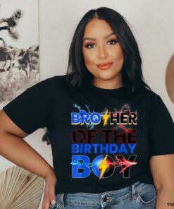 Brother Of The Birthday Boy Hedgehog Family Party T Shirt