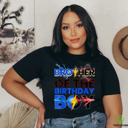 Brother Of The Birthday Boy Hedgehog Family Party T Shirt