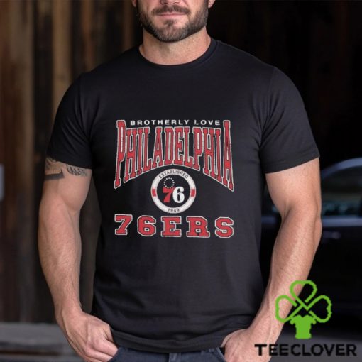 Brotherly Love Philadelphia 76ers Basketball established 1949 shirt
