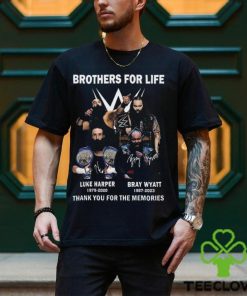 Brothers For Life Bray Wyatt And Luke Harper Thank You For The Memories T Shirt