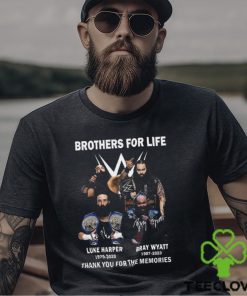 Brothers For Life Bray Wyatt And Luke Harper Thank You For The Memories T Shirt