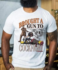 Brought A Gun To A Cockfight Tennessee Beat South Carolina Shirt