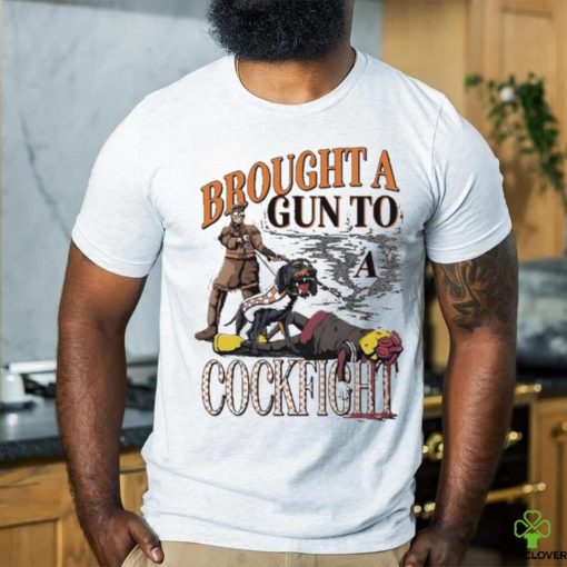 Brought A Gun To A Cockfight Tennessee Beat South Carolina Shirt