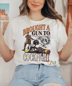 Brought A Gun To A Cockfight Tennessee Beat South Carolina Shirt