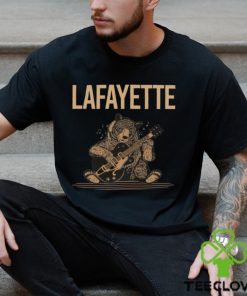 Brown Bear Guitar Lafayette Baseball T Shirt