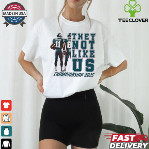 Brown and Smith They Not Like Us Championship 2025 shirt