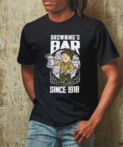 Browning’s bar since 1918 hoodie, sweater, longsleeve, shirt v-neck, t-shirt