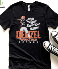 Browns Denzel Ward Signature Shirt