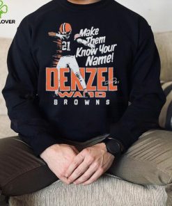 Browns Denzel Ward Signature Shirt