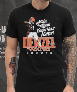 Browns Denzel Ward Signature Shirt