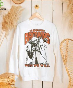 Browns Star Wars Yoda Win We Will Shirt