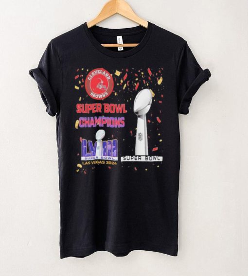 Browns Super Bowl Champions LVIII Las Vegas 2024 Shirt