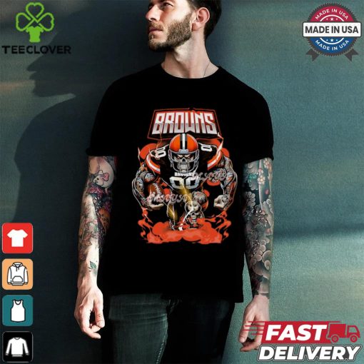 Browns football mascot shirt