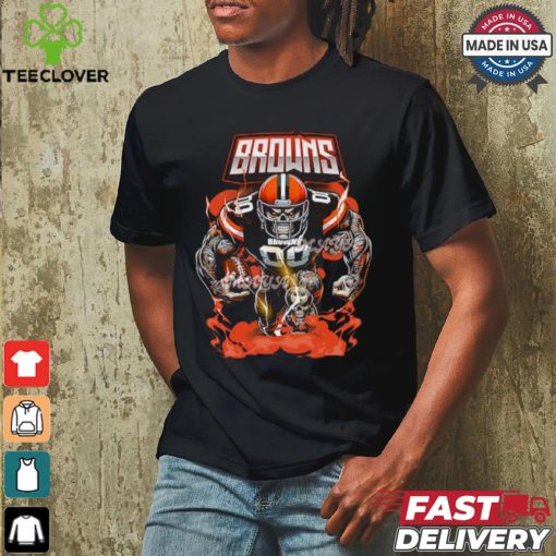 Browns football mascot shirt
