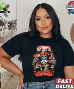 Browns football mascot shirt