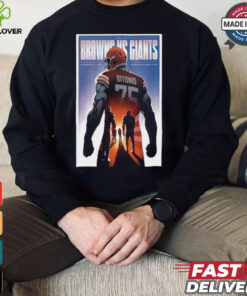 Browns vs. Giants Game Day 2024 Poster Shirt