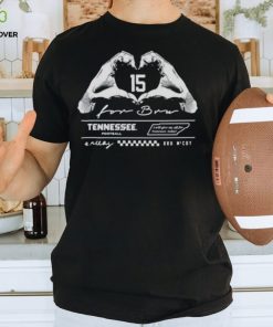 Bru Mccoy for bru Tennessee football shirt