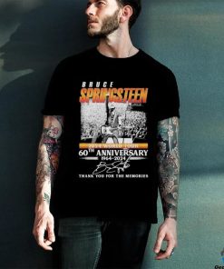 Bruce Springsteen 2024 World Tour 60th Anniversary 1964 2024 Thank You For The Memories T Shirt