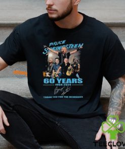 Bruce Springsteen 60 Years 1964 2024 Thank You For The Memories Signature Shirt 3 Bruce Springsteen 60 Years 1964 2024 Thank You For The Memories Signature Shirt