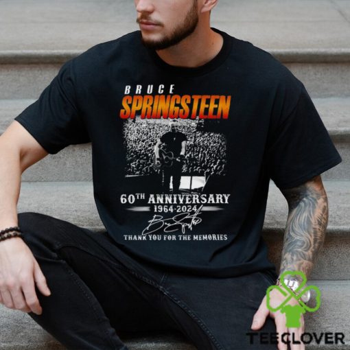 Bruce Springsteen 60th Anniversary 1964 – 2024 Thank You For The Memories T Shirt