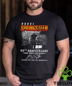 Bruce Springsteen 60th Anniversary 1964 – 2024 Thank You For The Memories T Shirt