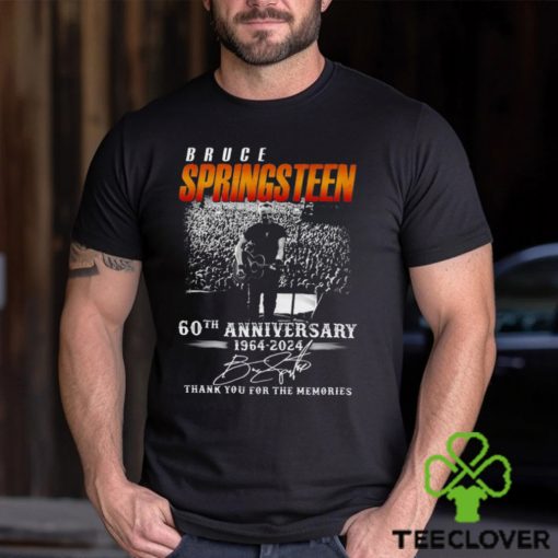 Bruce Springsteen 60th Anniversary 1964 – 2024 Thank You For The Memories T Shirt