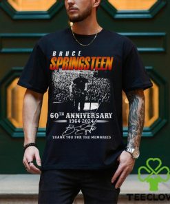 Bruce Springsteen 60th Anniversary 1964 – 2024 Thank You For The Memories T Shirt