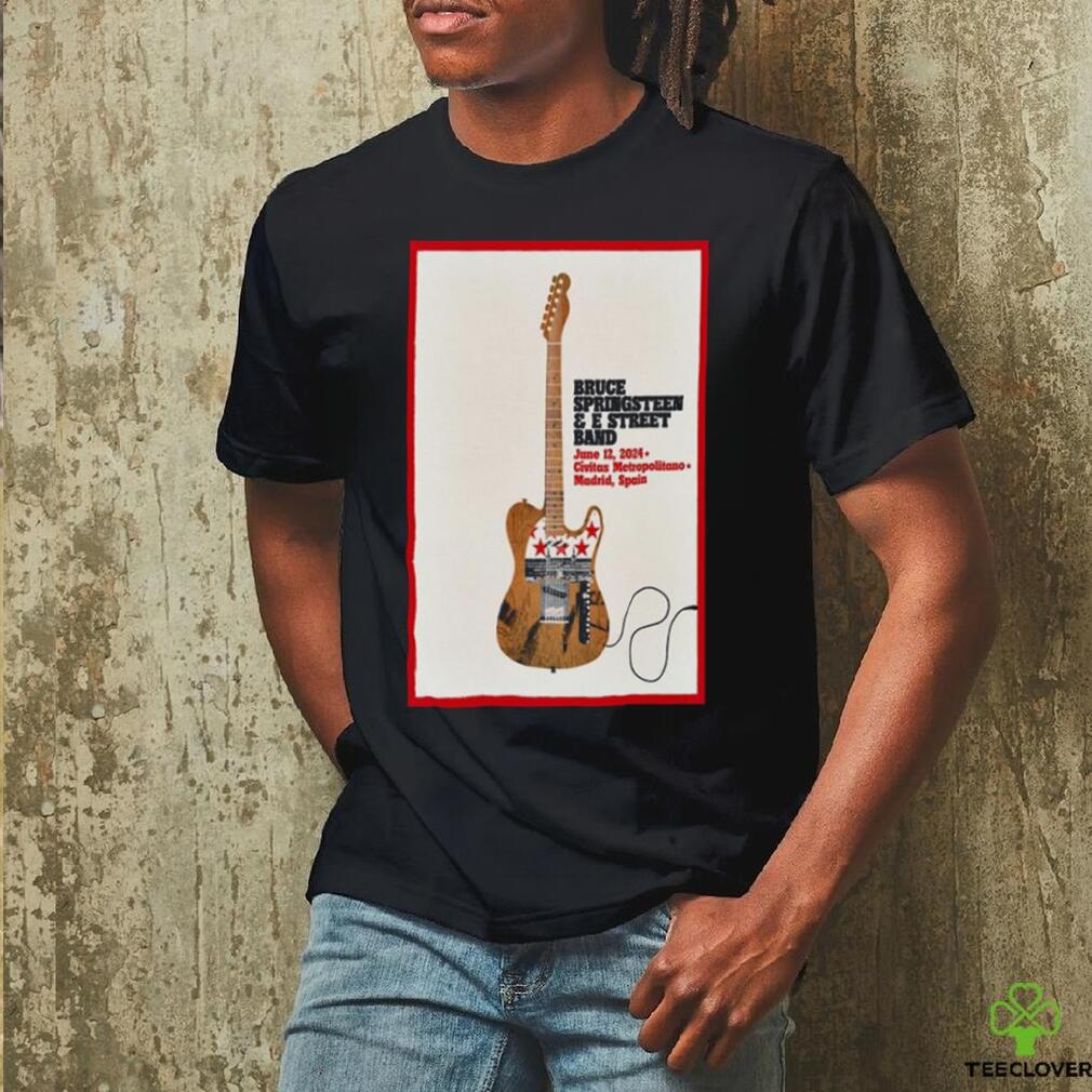 Bruce Springsteen And E Street Band Estadio Metropolitano Madrid Spain 6 12 2024 Poster Shirt Bruce Springsteen And E Street Band Estadio Metropolitano Madrid Spain 6 12 2024 Poster Shirt