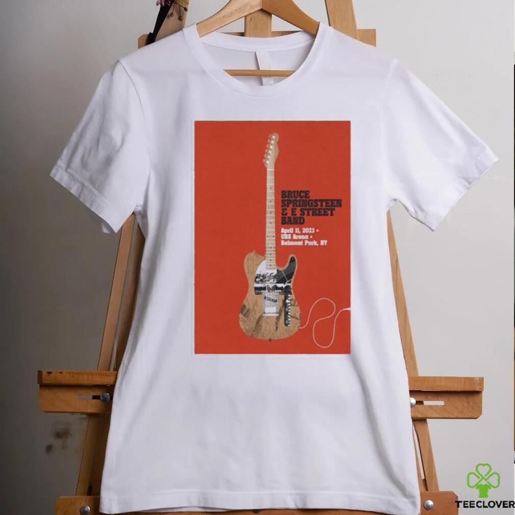 Bruce Springsteen April 11 2023 Belmont Park, NY Poster shirt Bruce Springsteen April 11 2023 Belmont Park, NY Poster shirt