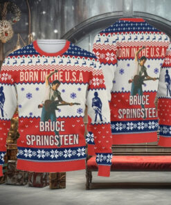 Bruce Springsteen Christmas Ugly Sweater