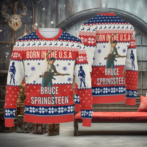 Bruce Springsteen Christmas Ugly Sweater