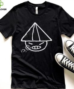 Bruce Wang Merch Hand Drawn Black Shirt