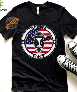 Bruce for President his cow shirt