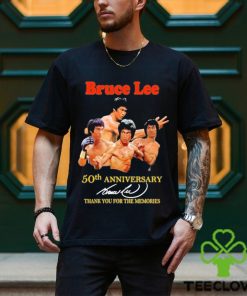 Bruce lee 50th anniversary thank you for the memories shirt