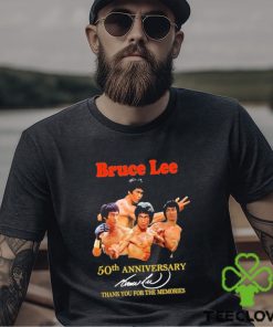 Bruce lee 50th anniversary thank you for the memories shirt