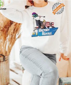 Bruh Tees Trump Victory Royale Llama Pickaxe Shirt