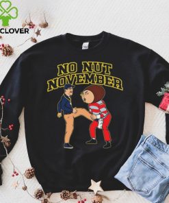 Brutus Buckeye It’s No Nut November Michigan Beat OSU hoodie, sweater, longsleeve, shirt v-neck, t-shirt