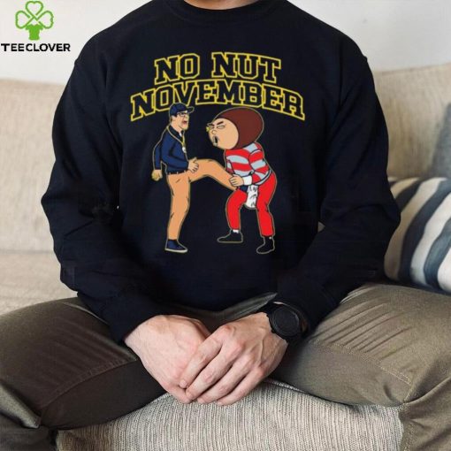 Brutus Buckeye It’s No Nut November Michigan Beat OSU hoodie, sweater, longsleeve, shirt v-neck, t-shirt