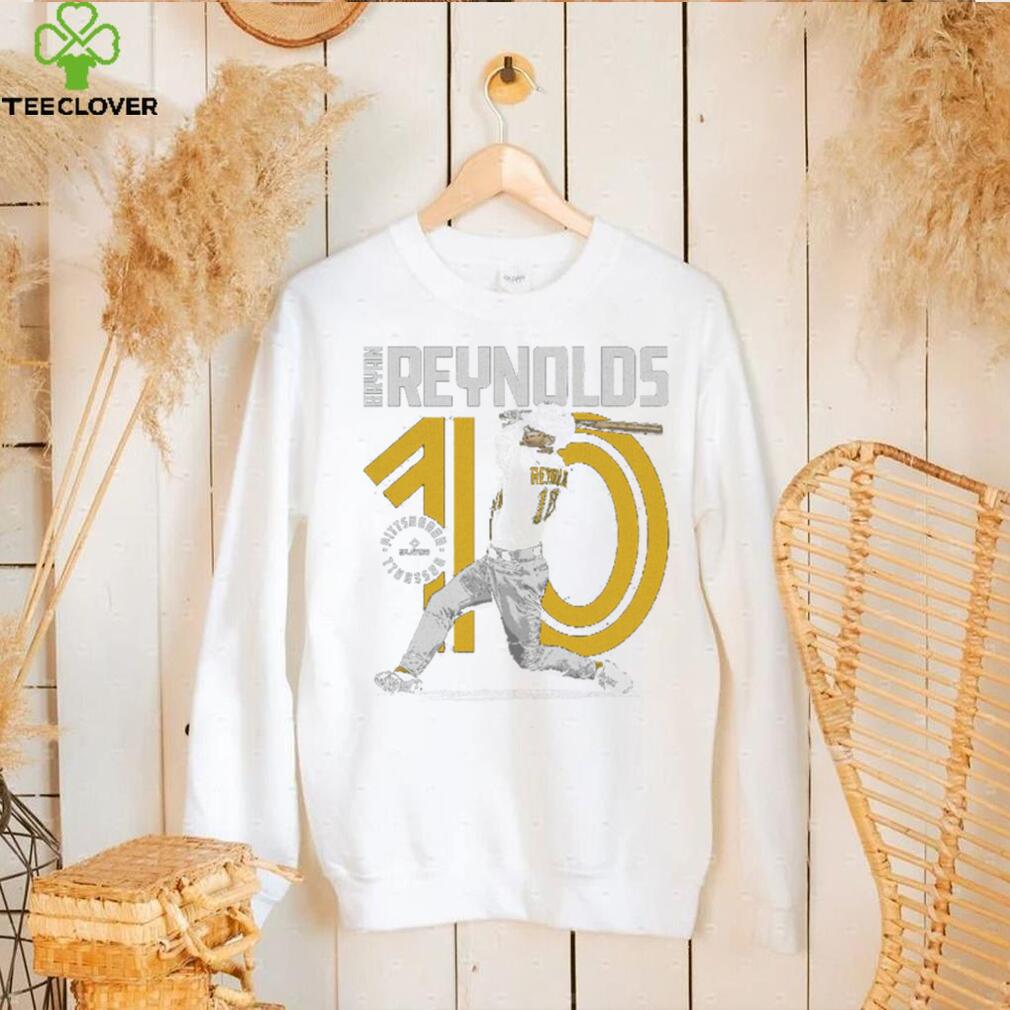 Bryan Reynolds Pittsburgh Inline WHT Shirt Bryan Reynolds Pittsburgh Inline WHT Shirt