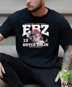 Bryce Eblin Alabama Crimson Tide baseball caricature shirt