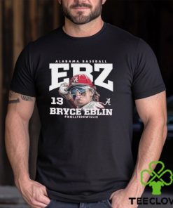 Bryce Eblin Alabama Crimson Tide baseball caricature shirt 2 Bryce Eblin Alabama Crimson Tide baseball caricature shirt
