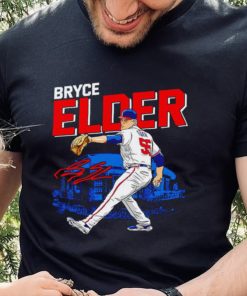 Bryce Elder Atlanta Braves baseball signature shirt