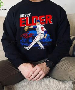 Bryce Elder Atlanta Braves baseball signature shirt