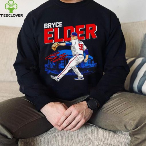 Bryce Elder Atlanta Braves baseball signature shirt