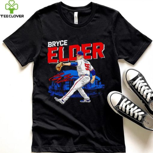 Bryce Elder Atlanta Braves baseball signature shirt