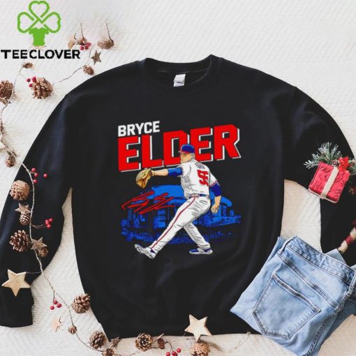 Bryce Elder Atlanta Braves baseball signature shirt