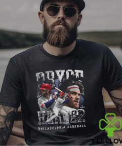Bryce Harper Philadelphia Phillies 500 Level Mlb Homage Heavyweight T Shirt