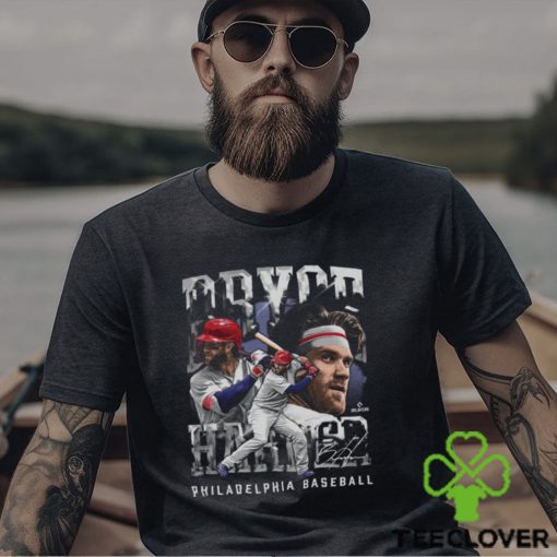 Bryce Harper Philadelphia Phillies 500 Level Mlb Homage Heavyweight T Shirt